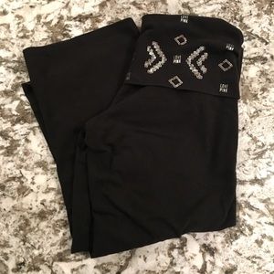 VS sequin crop yogas